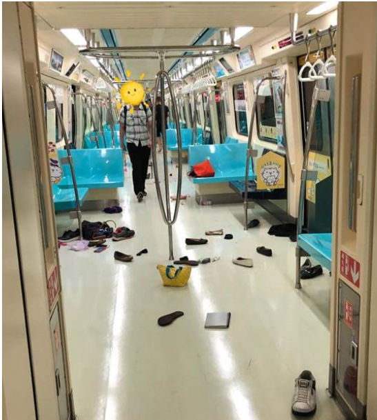 一只老鼠,引发台湾地铁上演百人疯狂出逃血溅车厢